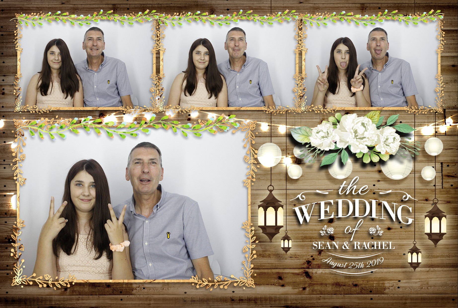 Sam & Rachel's Wedding | View more photos from the event at gallery.myphotoboothexperience.co.uk/u/MyPhotoBoothExperienceLtd/Sam-Rachels-Wedding